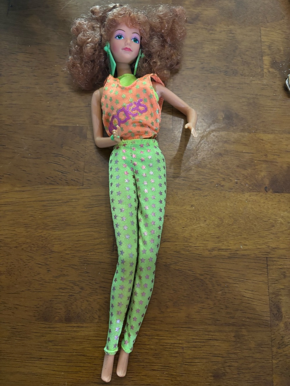 VTG Barbie & the Rockers DIVA Real Dancing Action Doll 1986 Mattel 3159
